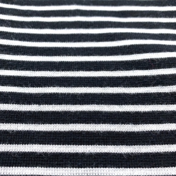 Madewell Gallerist black & white striped dress, M - Picture 8 of 8